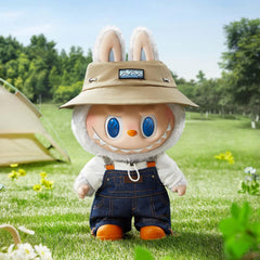 Labubu Fall in wild plush doll with key chain (preorder in 3 days)